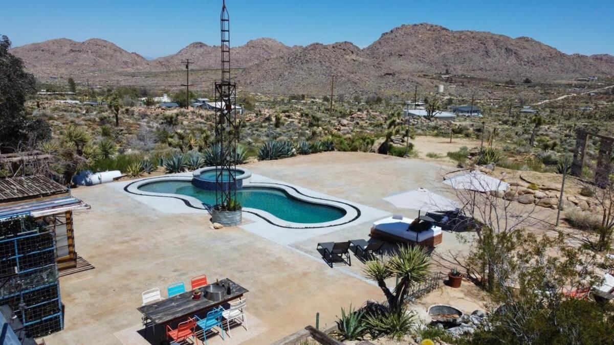 Renovated Lodge - Room 1 With Pool Access Joshua Tree Exterior foto